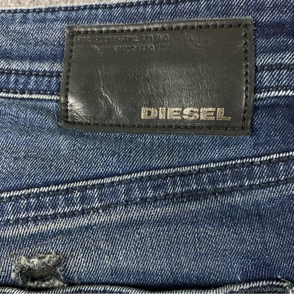 DIESEL Buster Denim Jeans Regular Slim Tapered Men’s Size W31 L32 - Picture 10 of 14